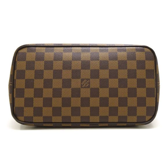 Louis Vuitton Damier Saleya PM Ebene Tote Bag Brown - Picture 3 of 8